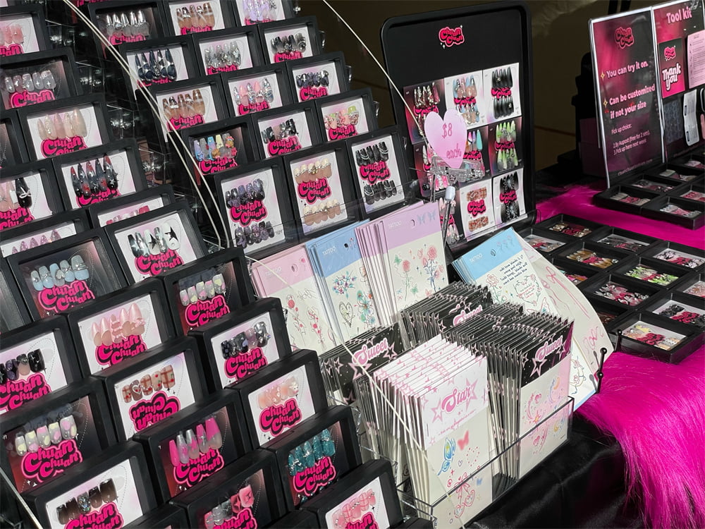 press on nails market